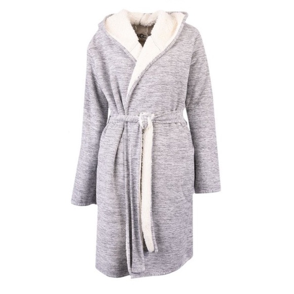 UGG Other - UGG Portola Reversible Robe - Grey Heather
